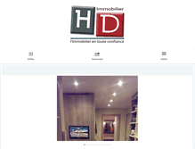 Tablet Screenshot of hdimmobilier.net